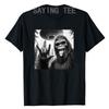 Funny Sasquatch Bigfoot Rock On Selfie with UFO Alien T-Shirt Humorous Father's Day Daddy Gift Short Sleeve Awesome Saying Tee