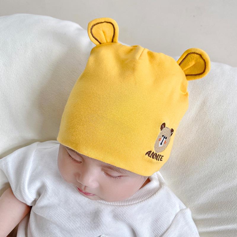 Katu Bear Infant Cotton Pullover Hat for 3-12 Months - Spring/Autumn Boys & Girls