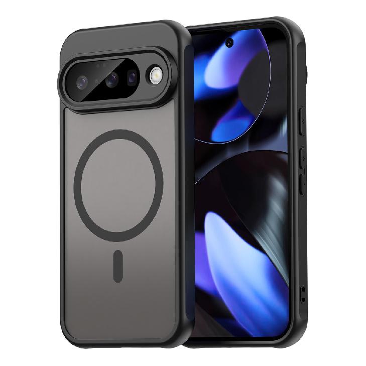 

Phone Case For Google Pixel 10,strong Magnetic Shockproof Hybrid Phone Cover For Google Pixel 10 чёрный