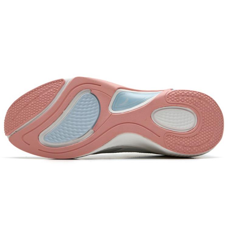 Anta Running Collection Running Shoes Women's Low Top Ivory White/Mirage Blue/Floating Cloud Red 122235556-3