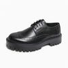 Fashion Suit Thick Soled Men's Leather Shoes Business Gentlemen Hot Selling Styles Work or Office Outdoor Street Trend Lace Up Shoes