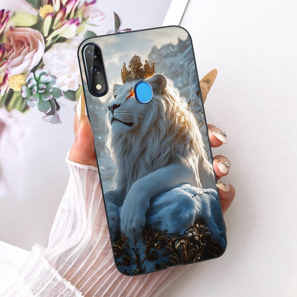 Phone Case For ZTE Blade V10 Cover Silicone Cute Cat Fashion Funny Painted Casing For ZTE Blade V10 2019