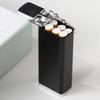 Cigarette Case Cigarette Container Moisture-proof Cigarette Storage Case Aluminum Alloy Cigarette Holder Case for Outdoor Travel