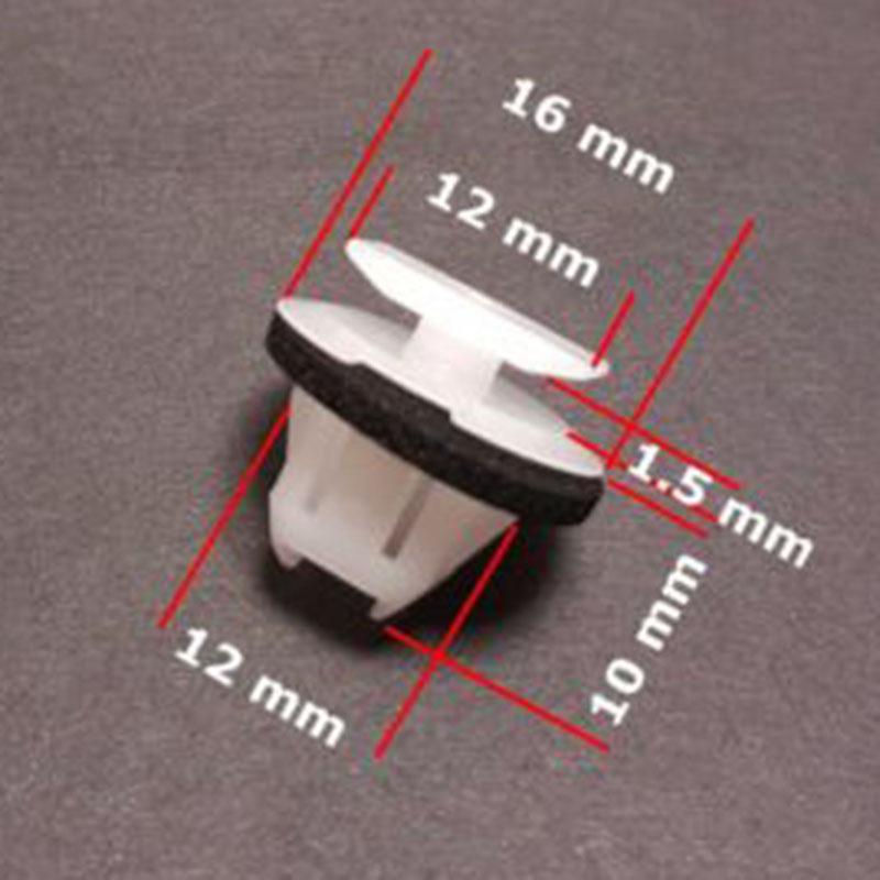 20x Car Rivets Wheel Arch Surround Edge Trim Repair Clip For Nissan Juke&X-Trail