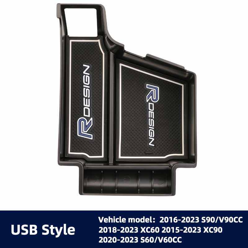 For Volvo 2016-2023 S90/2015-2023 Xc90 Modified Door Handle Storage Box New 2018-2023  Xc60 Armrest Box V90cc S60 V60