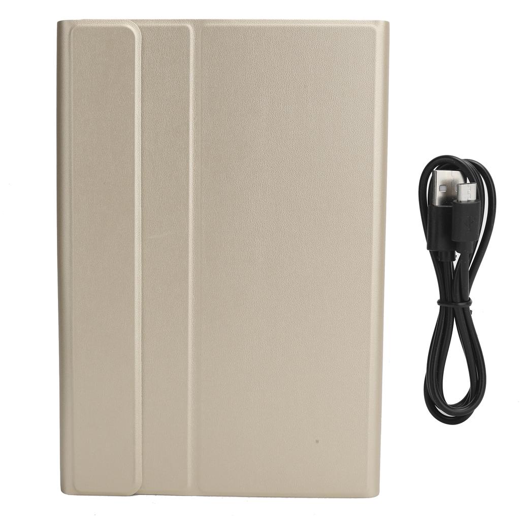 Bluetooth Keyboard UltraThin Touchpad Keys Protective Cover Detachable Button Holster Set(Golden )