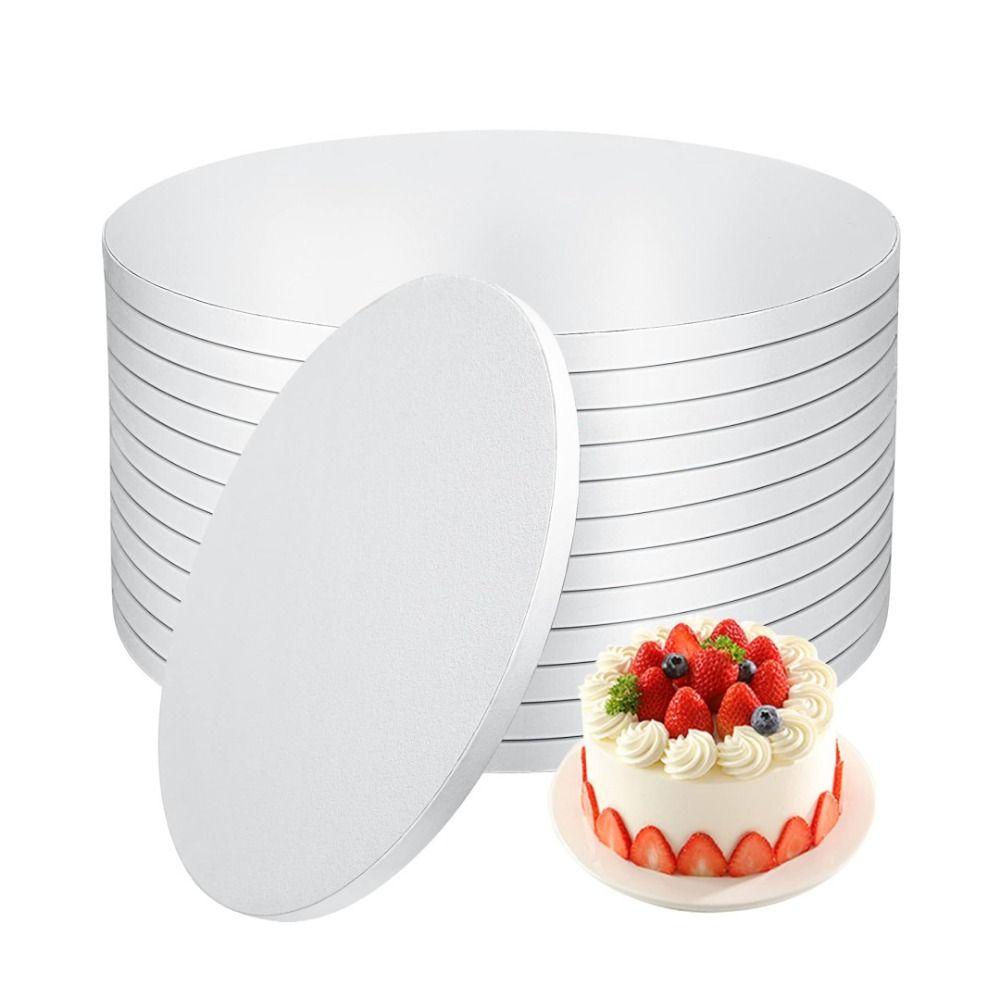 Round Cake Board Base Disposable Cake Board Easy To Use Baking Cake Base Birthday Cake
