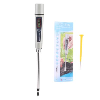EC?316 Soil Tester High Precision High Sensitivity Soil Salinity EC Tester for Agricultural Planting