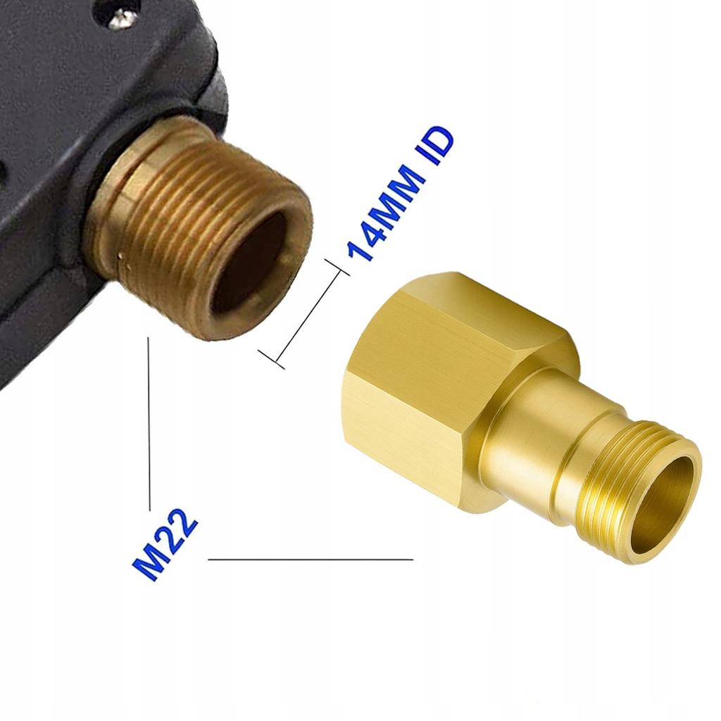 Rosfix Zestaw 5 Dysz I Pistolet Do Myjki Ciśnieniowej – 300 Bar, 4350 PSI | Adapter Easy!Lock M22 | Do Elewacji I Pojazdów