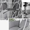 Egg Chair Cushion Swing Chair Cushion with Headrest Washable Hanging Basket Seat Cushion Replacement for Patio Garden Egg Chair