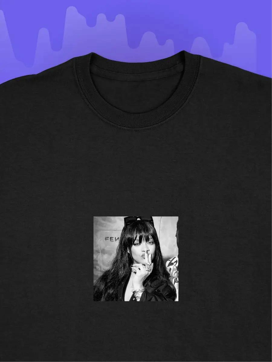 Oversized t-shirt with funny meme print M