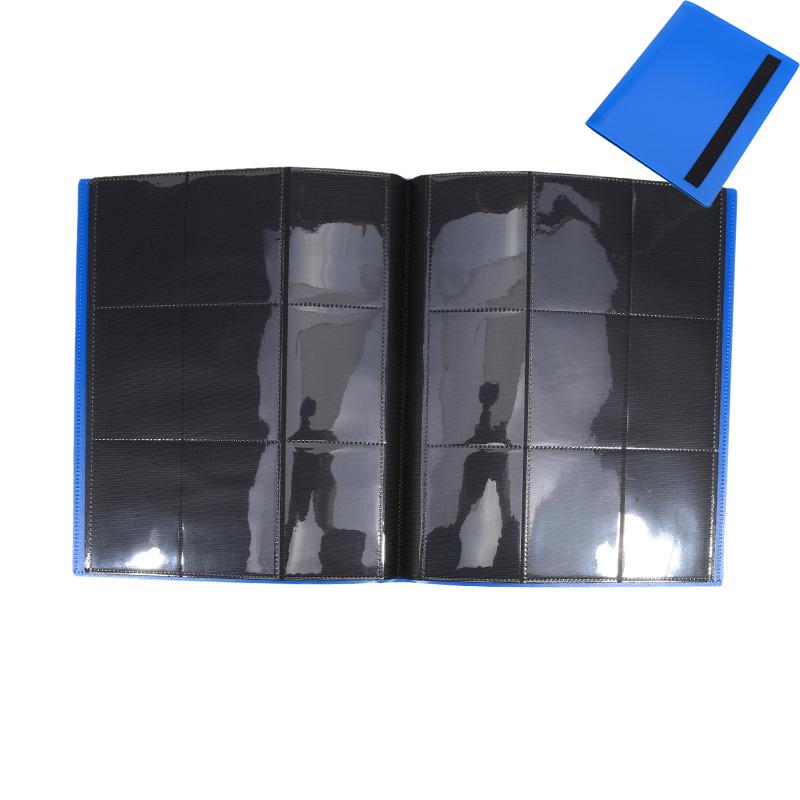 2025 Trading Card Collector Holder 4/9/12-Pocket Binder Portable Storage Case Suitable for Game Cards Baseball Football Cards