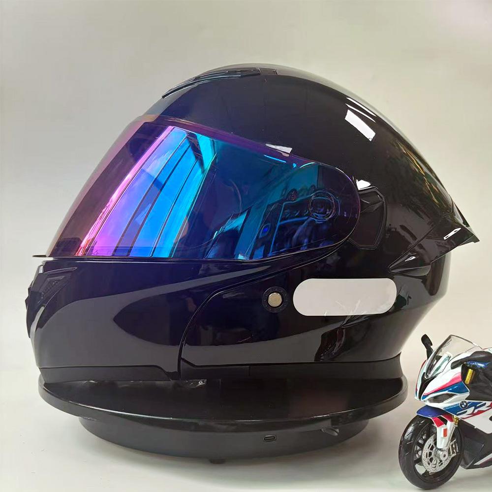 Unisex Carbon Fiber Full Face Motorcycle Helmet Four Seasons Riding Face Shield Included Men Women Cruising Helmet