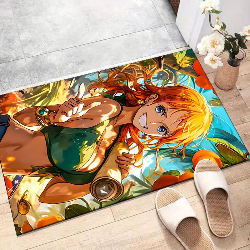 N-Nami2Printed Area Rug Carpet for Bedroom Living Room Home Decor Rugs Mat Non Slip Mat Rug for Bedside