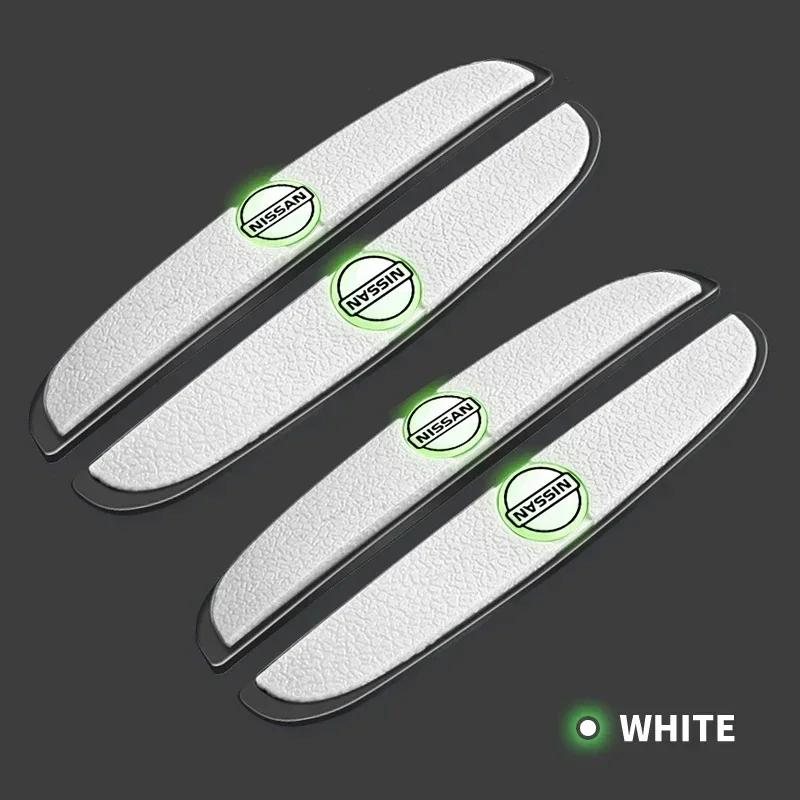 B6 VW For Volkswagen 4pcs Car Door Anti-collision Bumper Strips Luminous Sticker For Volkswagen Polo Golf 3 4 5 6 7 8 6 T5 B4 B5