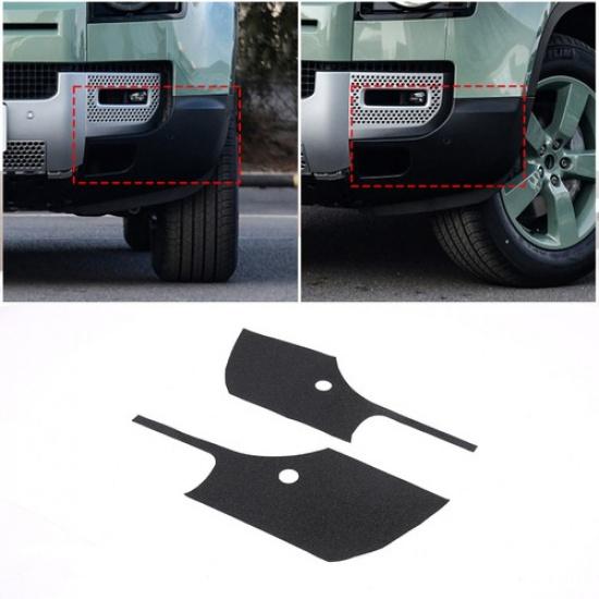 2PCS Car Head Front Wrap Corner Sticker Trim For Land Rover Defender 130 -23