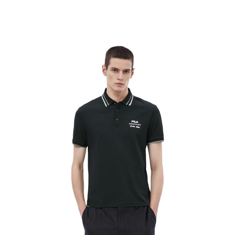 Fila Koszulka Polo Męska Czarna F11M418105F-BK