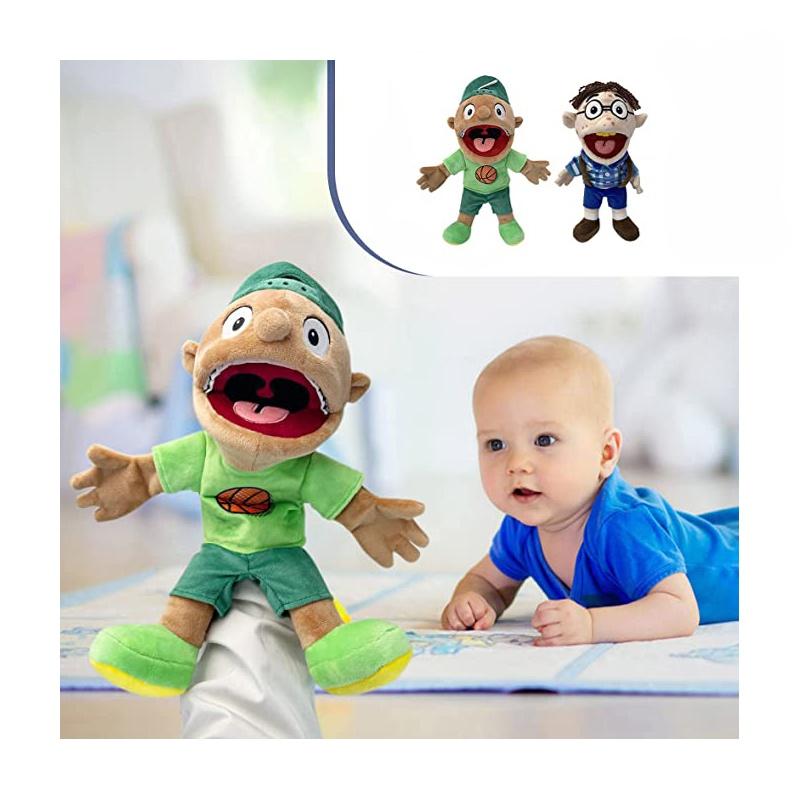 Jeff Plush Toy Puppet For Parent-child Interaction Joseph/bernard Schoolmate
