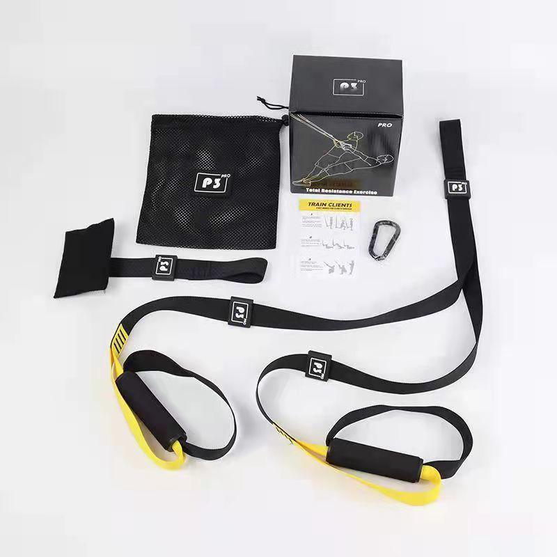 Multifunctional Fitness Suspension & Resistance Training Set P3-TRX Straps