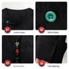 Boys' Chinese-Style Hanfu Set: Tang Suit Vest for Summer Performance