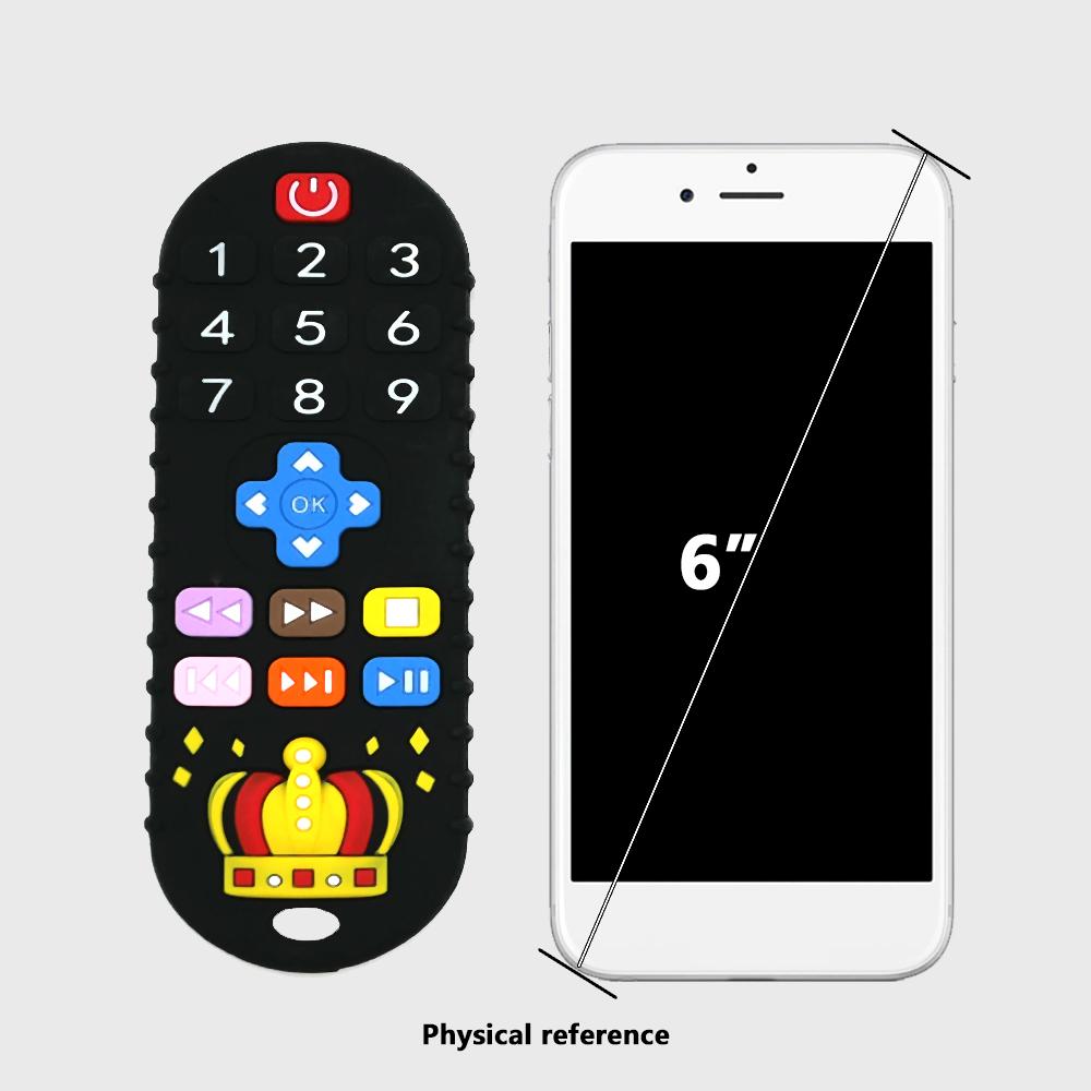 Non-Toxic Baby Remote Control Teether Silicone Baby Anti-Eating Gloves Pacifier Teether Toys Bite Stick Toys