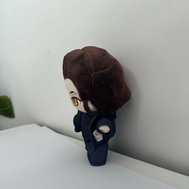 Movie Good Omens Plush Doll Toy Cartoon Cute Soft Crowley Aziraphale Periphery Decorative Animal Ornaments Plush Gifts