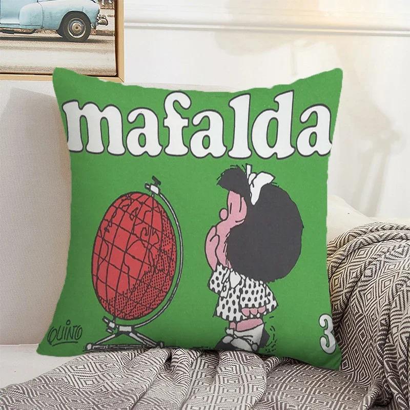 Sofa Cushions Mafaldas Sleeping Pillows Throw Pillow Covers Decorative Cushion Cover 45x45cm Pillowcase Fall Decor 45x45 Body