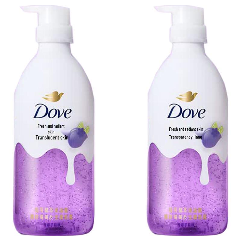 Гель для душа Dove Essence - Лайм Ягода Кокосовое Молоко (2 x 430 г)
