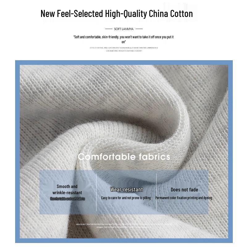 LANGSHA Women's High-Waist Wide-Leg Sweatpants