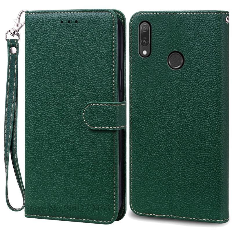 Y9 2019 Case For Huawei Y9 2019 Case Leather Wallet Flip Case For Huawei Y9 2019 Cover JKM-LX1 JKM-LX2 JKM-LX3 Phone Coque Funda
