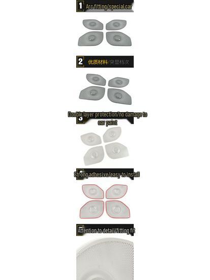 21 GS4 PLUS Fyradörrars Rostfritt Stål Högtalargrillpanel