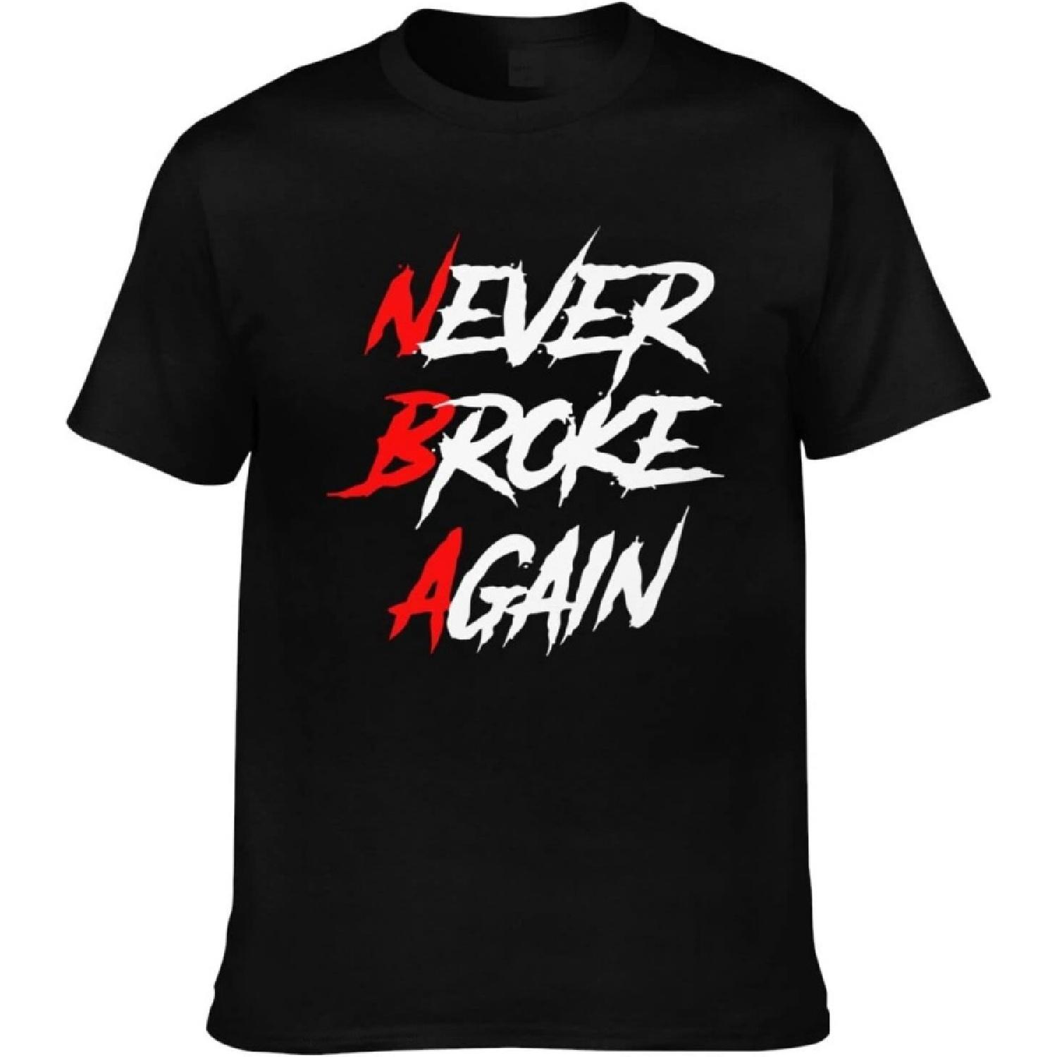 BSlocator Never Broke Again YoungBoy (2) Mens Tech Short-Sleeve Crewneck Gym T-Shirts Tech Stretch XXXXXL разноцветный