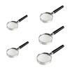 Handheld Magnifier Metal Reinforced Edges Comfort Grips Design 50mm 60mm 75mm 90mm 100mm For Precisions Tasks