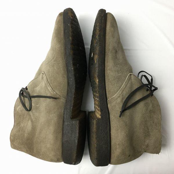 Vintage! Church’s Suede Boots Size 26.527.0 Brown Crepe Sole Vintage Men’s(USED)