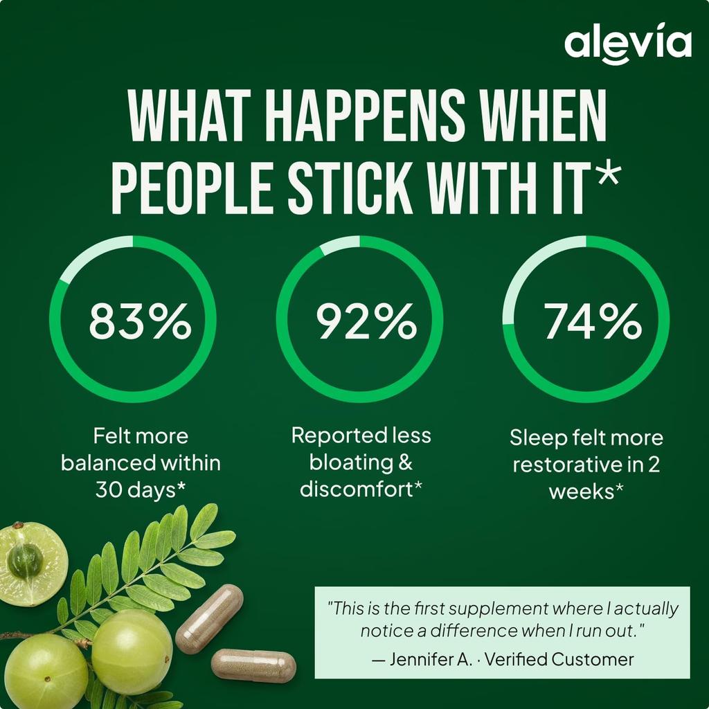 Alevia Capsule Biologiche di Amla 1000mg, Integratore Naturale di Frutto di Uva Spina Indiana, Benessere Ayurvedico 60 Capsule