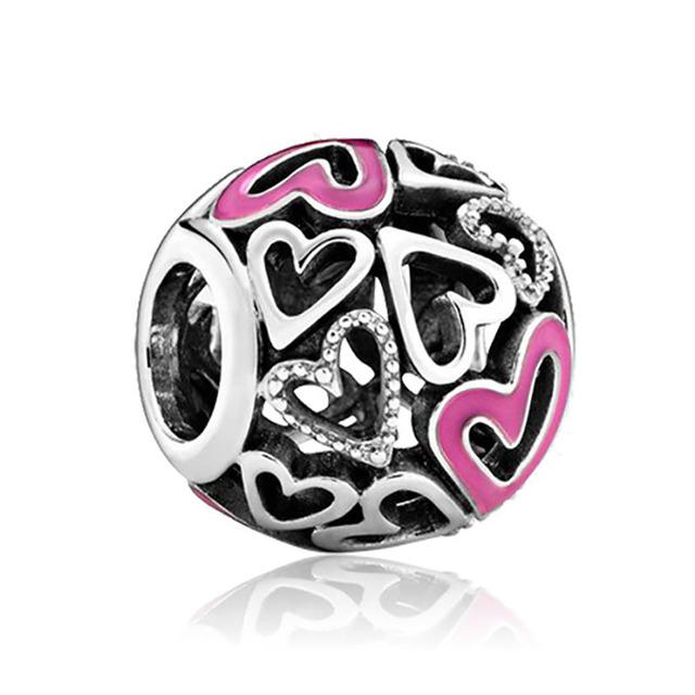 New 1pc Family Girl Boy Mom Dad Grandmother Bead Charm Fit European Charm Bracelets Jewelry Making Accessories