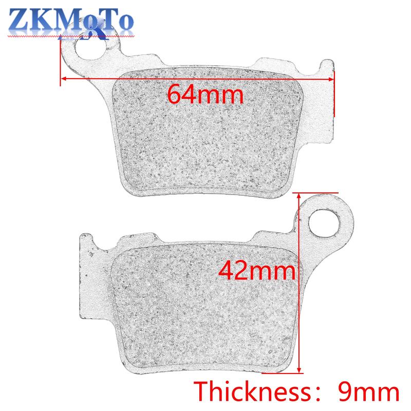 Motorcycle Rear Brake Pad For KTM EXC EXC-F SX SX-F XCW 125 150 200 300 350 450 HUSQVARNA FC FE TC TE GASGAS EC MC 2003-2022