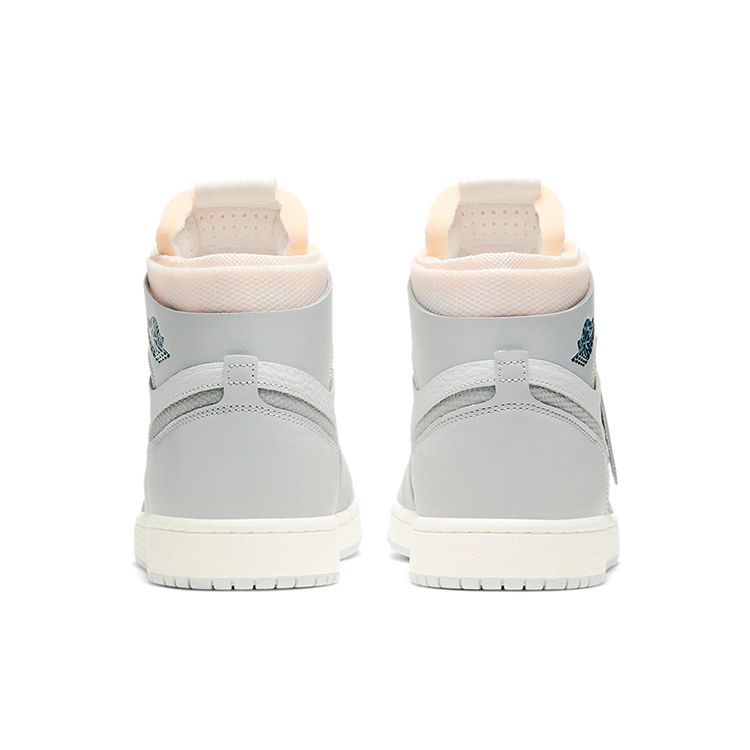 Air Jordan 1 Zoom Comfort London Unisex Sneakers White Photon-Dust Light-Smoke-Grey DH4268-001