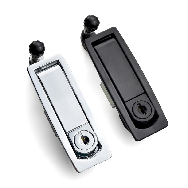Flush Mount Compression Paddle Latch Recessed Adjustable Cabinet Door Handle Lock for Equipment Enclosure Tool Box Trailer