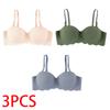 Women Breathable Bra Summer Seamless Brassiere Female Lingerie Sexy Solid Color Push Up Bra Underwear Bralette