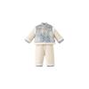 Boys' Hanfu Winter Children's Tang Suit First Birthday Outfit Boy's Traditional Chinese Style Winter Clothing New Chinese Style Suit Autumn and Winter