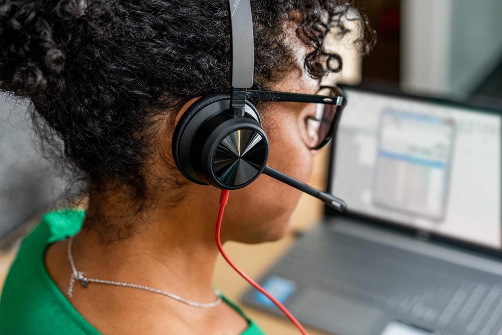 Poly wired headset Blackwire 8225 connection binaural noise canceling (old model) USB-A