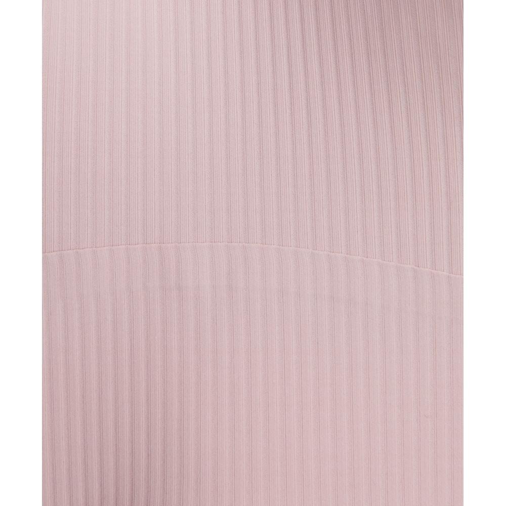 Lululemon Like A ClouD RibbeD Longline brA  Light Support  D DD Cup Pink hAze