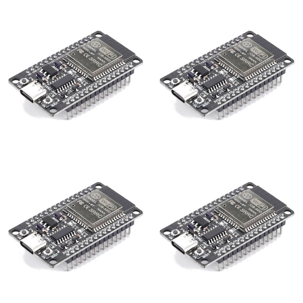 1-10Pcs ESP32 WROOM-32D Development Board BT Wifi Wireless Module USB Type-C CH340C 30Pin Ultra-Low Power Consumption