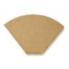 Melitta Filter Paper, 4-8 Cups, Eco Brown, FSC Mix, 1x4, Natural Brown, 100 Sheets, PE-14GBN