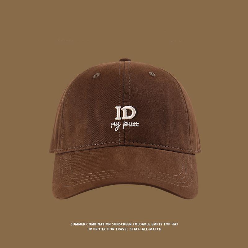 Simple Letter Embroidery Women Casual Baseball Cap For Men And Women Summer Sun Protection