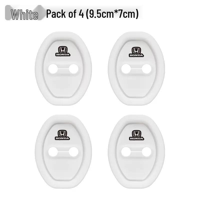 Universal Silicone Car Door Lock Protection Pad - Sound Reduction & Shock Absorption for Select Models