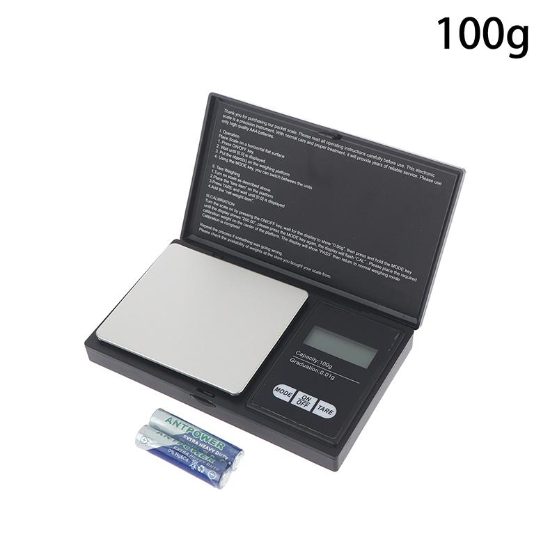 Balance Électronique Portable Poids Gramme Or Bijoux Balance Électronique Bijoux 100G /200G/300G/500G 0.01G