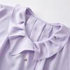 Elegant Ruffled V-neck Top