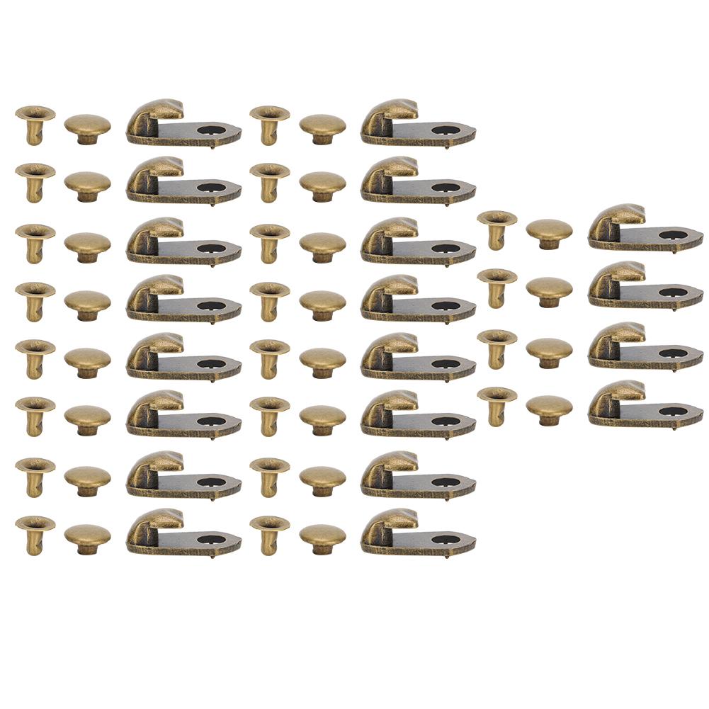 Alloy Boots Hook Rivets with Tape Bronze Hiking Shoes Fastener Piece Clothing Accessories